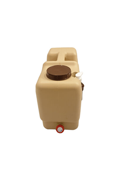 Generic 25-liter water cooler jerrycan with soap box