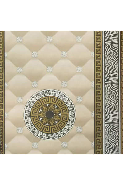Versace Kontinent Wallpaper, gold & cream, 1432