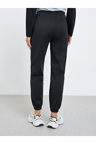 Take Two By Styli Women Black Solid Cuffed Joggers