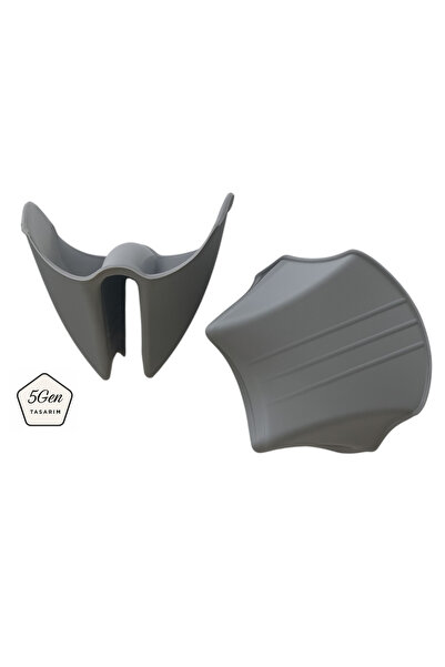 5Gen Tasarım Mutfak Fırın Eldiveni Isıya Dayanıklı Silikon Tutacak (1 çift)