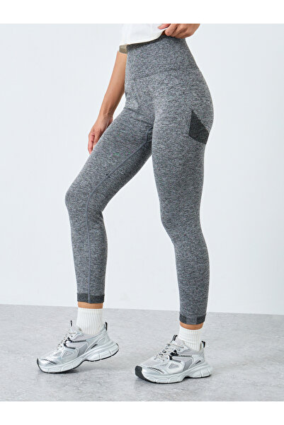 Styli Seamless Tonal Jacquard Leggings