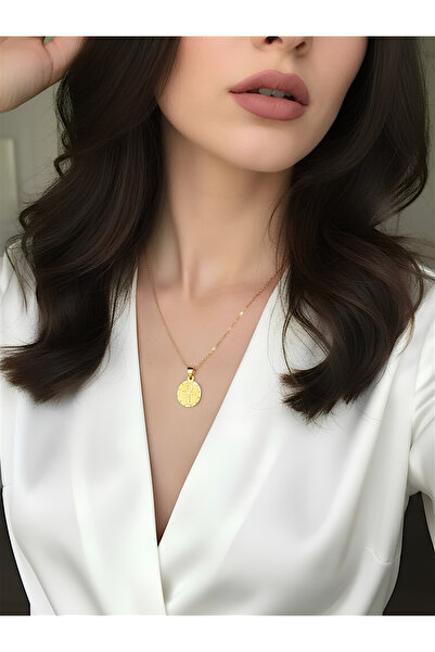 Vigens Mulier 925 Ayar Antik Mısır Yaşamın Anahtarı Ankh Plaka Kolye Legumy