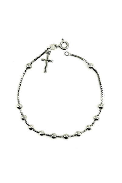 Unika Brățară cu mărgele și crucifix