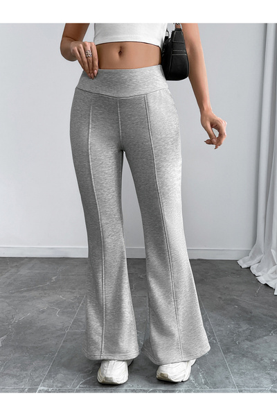 Take Two By Styli Women Solid Flare Pants