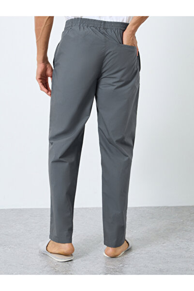Styli Men Grey Solid Pyjama Pants