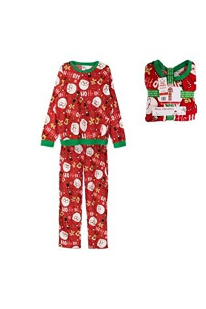 OEM Family Christmas Pajama Set Red Santa Reindeer "Ho Ho Ho"