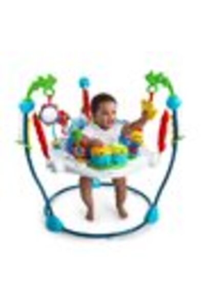 Baby Einstein Activity Center with Integrated Jumper, 360° Rotation, Lights & Sounds