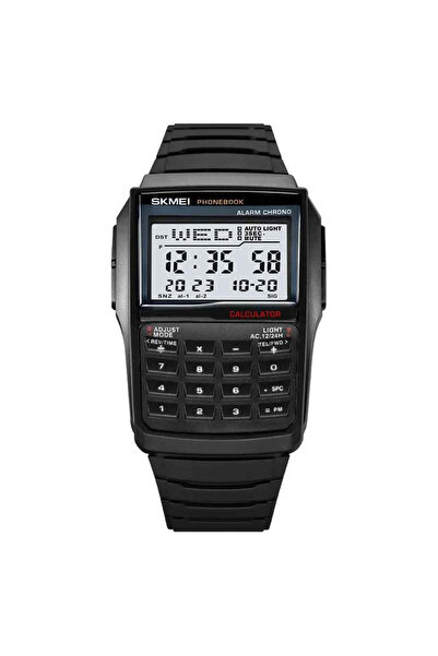 Skmei 2255 Men's Digital Watch – Sports, Dual Time, Stopwatch, Phone Book, Casual, LED Display