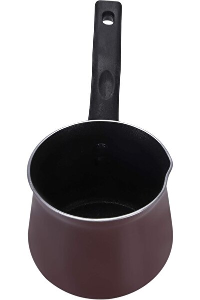 ROYALFORD Delkasa Turkish Coffee Pot 780 ml - Aluminum Stovetop Warmer with Soft-Touch Handle, Red