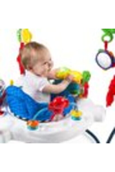 Baby Einstein Activity Center with Integrated Jumper, 360° Rotation, Lights & Sounds