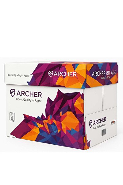 ARCHER A4 Copy Paper 80gsm – 2500 Sheets – Carton Box