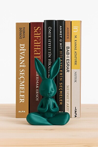 bycaeldesign Bunny Yoga Yapan Tavşan Dekoratif Ürün , Modern Ev & Ofis dekora...