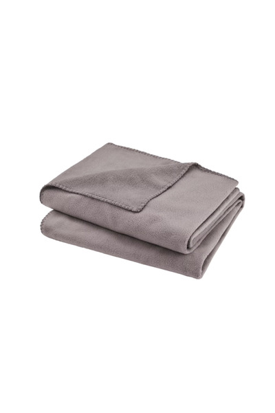 Plaid Gray cocolino blanket, 170 × 120 cm, soft and warm