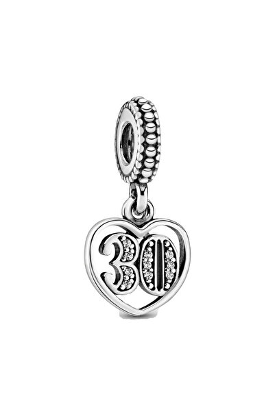 Bijuterii Nadiela 925 Silver Talisman, Charm for bracelets – Sweet 30