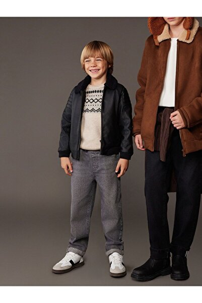 LC Waikiki LCW Kids Boy's Jeans Trousers with Elastic Waist