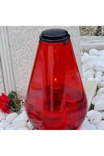 OEM Liquid Wax Taper Candle Lina 1.45L — 20-25 days (~336 hours), transparent