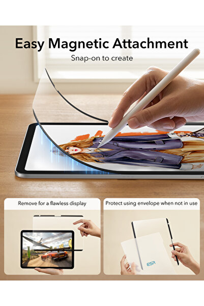 ESR iPad 10.9 Inch (10Th/11Th Generation) Nesil - M2 - M3) (2025) Paper Feel Tablet Screen Protector
