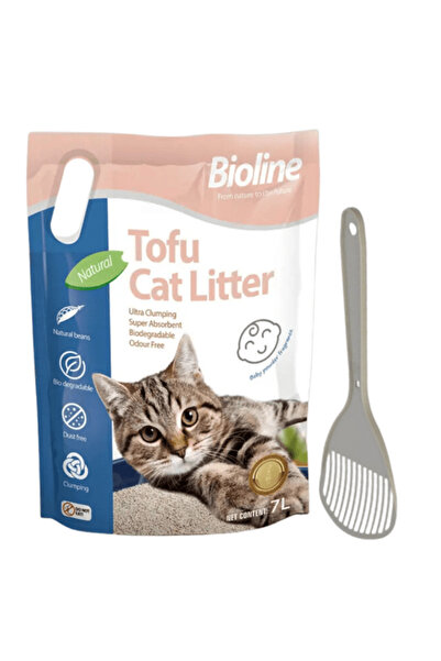 Bioline Combo Offer - Tofu Cat Litter 7 L (Baby Powder) + Moderna Scoop