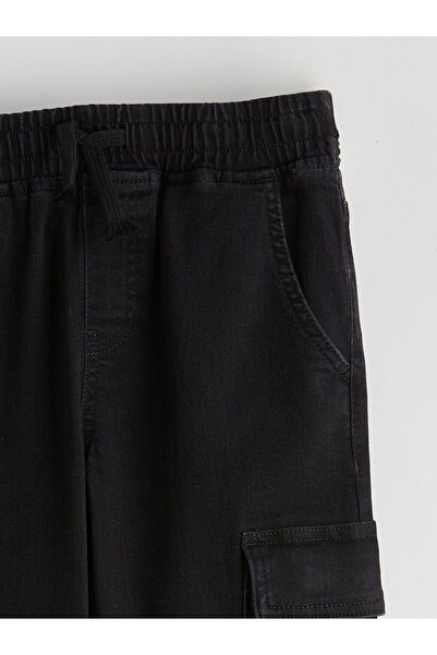 LC Waikiki LCW Kids Elastic Waist Boy Cargo Jean Trousers