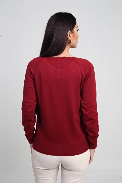 By Saygı Women's Buttoned Knitwear Cardigan