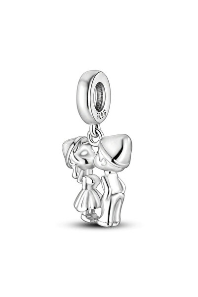 Bijuterii Nadiela 925 Silver Talisman, Charm for bracelets – Little Lovers