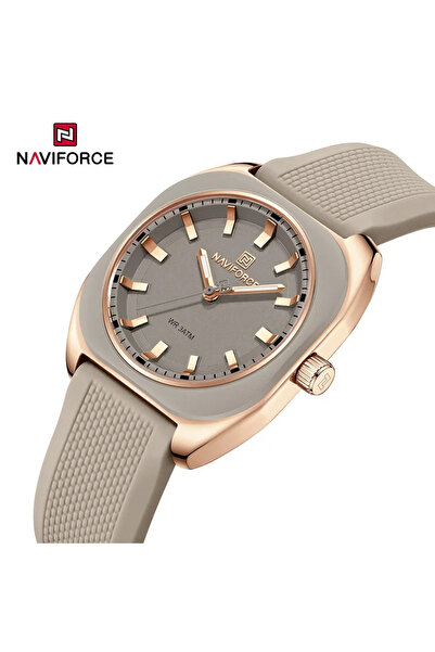 Naviforce 5061 Women's Watch Grey - Analog Fashion Casual, Water Resistant 3ATM