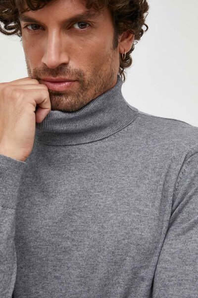 United Colors of Benetton Men's Anthracite Sweater (Model Code:124A1002U2180)