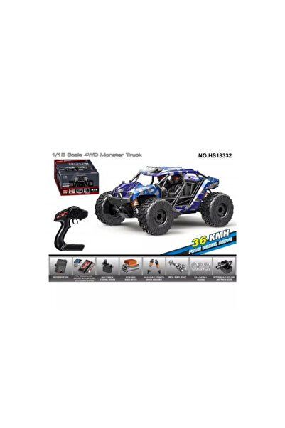 Colorland BlackHole4‑WDRCCar1:18ScaleHS18332 - متنوعة (للأعمار من 8 سنوات فما...