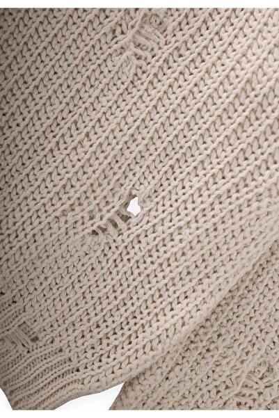 Cigit Thessaloniki Knitwear Sweater 2-8 Years Natural