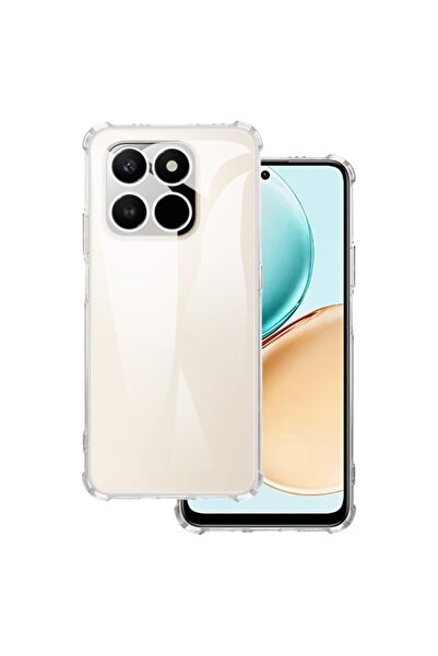 SKYDDAR INNOVATION Case for Honor 400 Smart / X7d 4G, Shockproof Clear Silicone, Slim, sticker set, Transparent