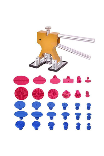 zola Κιτ επισκευής αμαξώματος, βαθουλώματα αυτοκινήτου, με βεντούζες, 30 προσαρμογείς, 20 x 13 x 8 cm