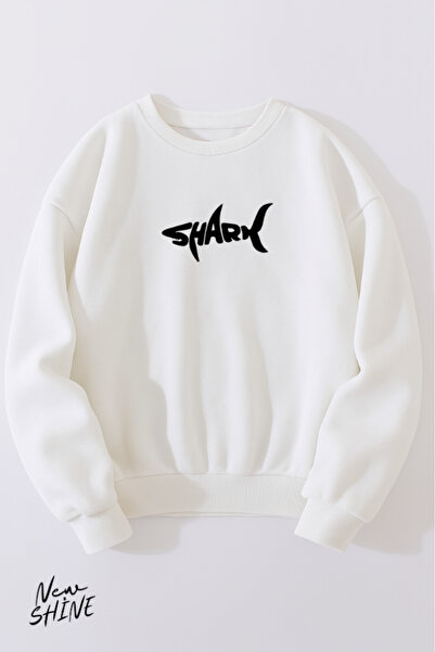 New Shine Majica Shark Štampano okrugla kragna