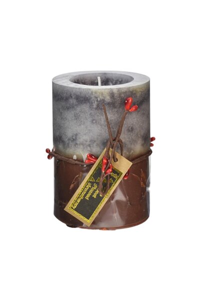 OEM Lumânare decorativă din ceară 5x10 cm, fără parfum