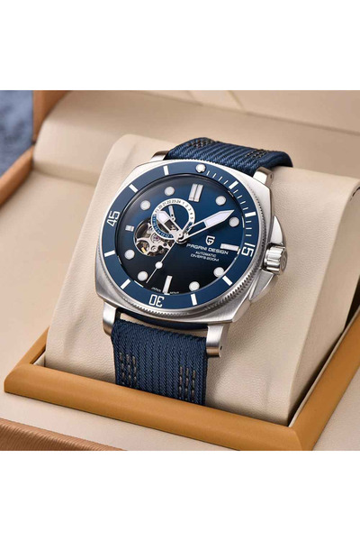 Pagani design Ceas automat bărbătesc PD-1736, mecanism japonez NH39, 43 mm, safir, curea NATO