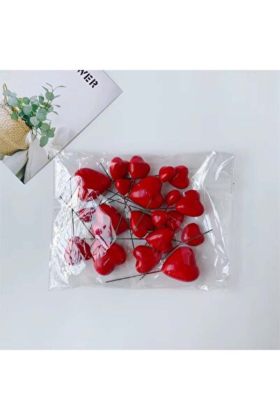 Dharst Set decor tort - 20 inimi - Rosu