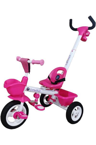 lovely baby دراجة ثلاثية العجلات للأطفال LB-475H خفيفة الوزن بمقبض دفع (من عم...