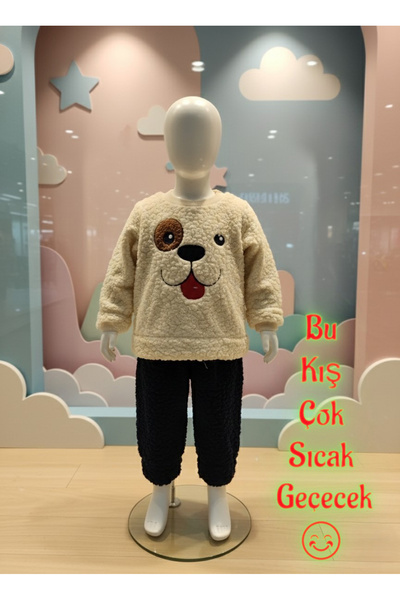 Jasminya Baby Welsoft Plush Dog Embroidered Double Set