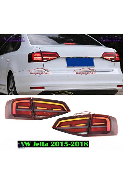 X POWER TUNİNG VW JETTA 2015-2018 HIGHLINE KIRMIZI LEDLİ ARKA STOP