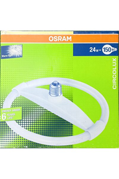 Osram Duluxstar 24w 2700K Simit Duylu Floresan E27 Sarı Işık
