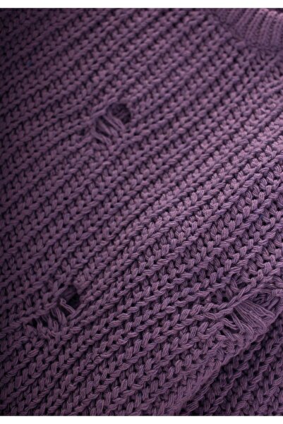 Cigit Thessaloniki Knitwear Sweater 2-8 Years Purple