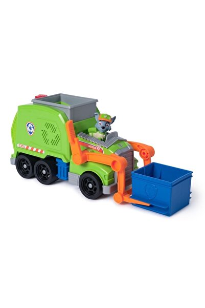 PAW PATROL , Crush N' Roll Recycling Truck with Rocky, Multicolor, 3 years +