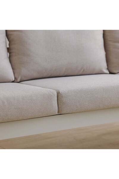 Danube Home Roma 3-Seater Sofa – Cream Indoor Sofa with Elegant Design & Premium Comfort