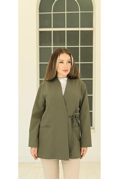 QATREM Yandan bağlamalı ceket