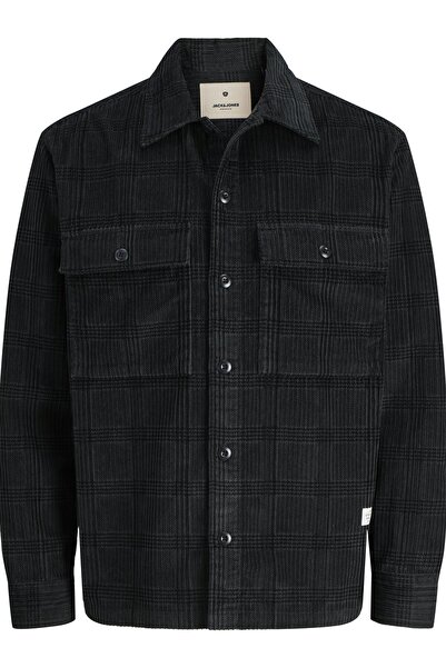 Jack & Jones Men's Charcoal Gray Shirt (Model Code:12282350)