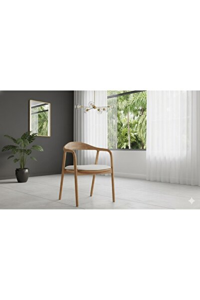 ZEYTUNHOME Yılan Model Modern Ahşap Ayaklı Kumaş Sandalye – Kaliteli ve Konfo...