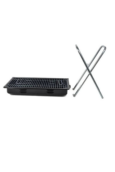 MANGALCI MUHTEŞEM KATLANABİLİR Ve ÇIKARILABİLİR EMAYE MANGAL 60Cm UZUNLUK