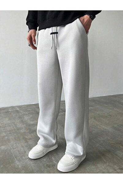 WKM Baggy Men's 3 Thread Loose Fit Wide Leg Transitional Tracksuit