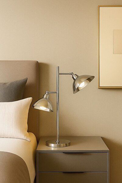 VENÜS NOVA VENÜS CANOPUS KROM ABAJUR TAKIMI (ÇİFT)