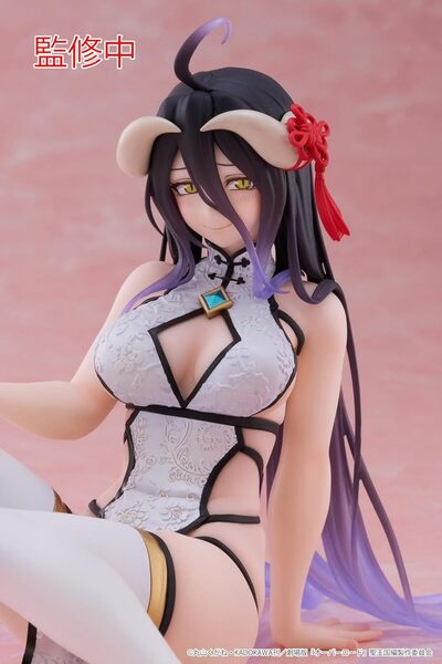 Taito -Overlord-Desktop Cute Figure - Albedo (Chinese Dress Ver.) Figür Anime...