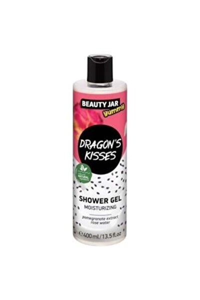 Beauty Jar جل الاستحمام المرطب يامي دراغونز كيسز - رمان وماء الورد، 400 مل